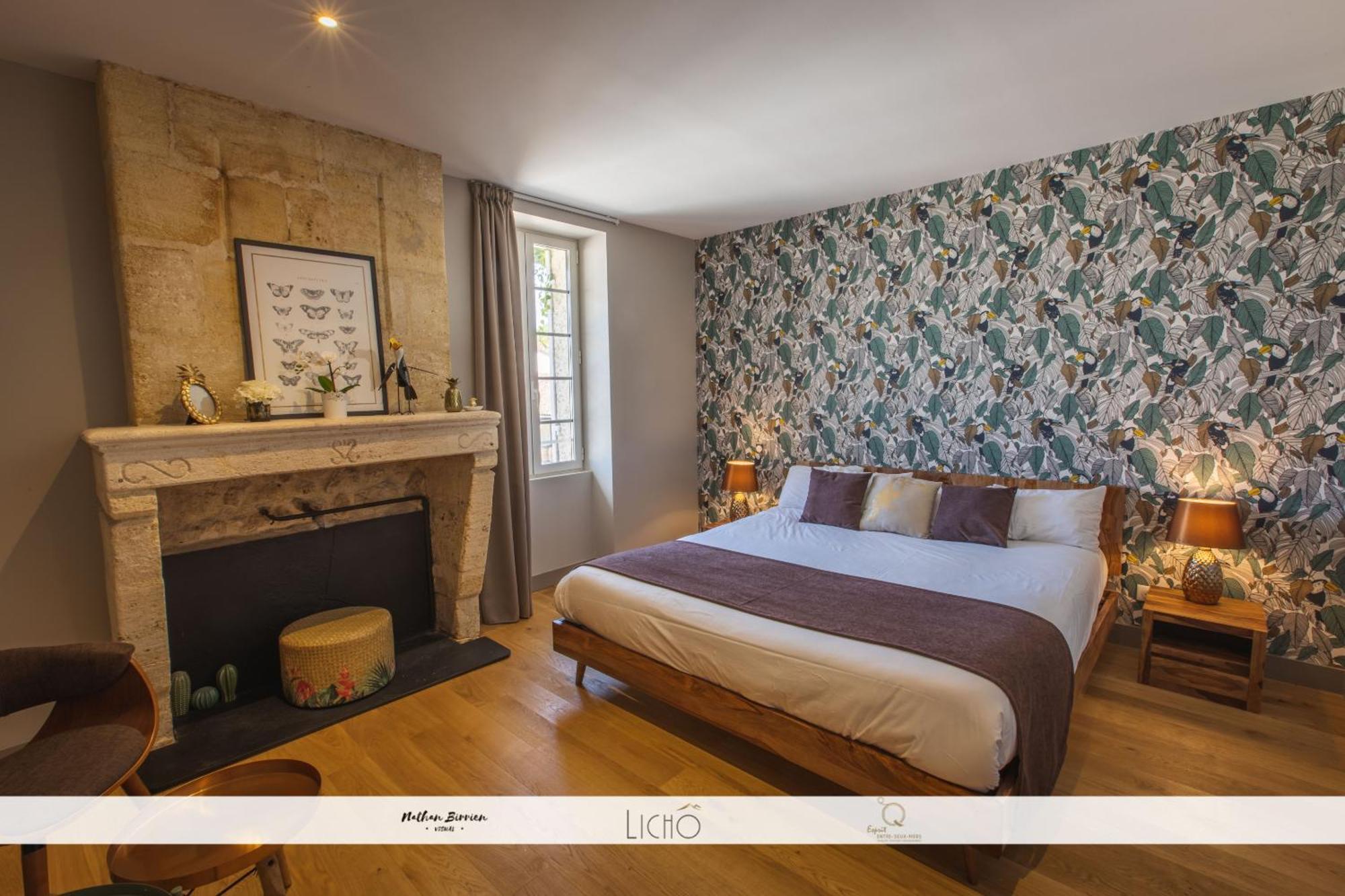 Chambres D'Hotes Du Chateau De Seguin Lignan-de-Bordeaux Rom bilde