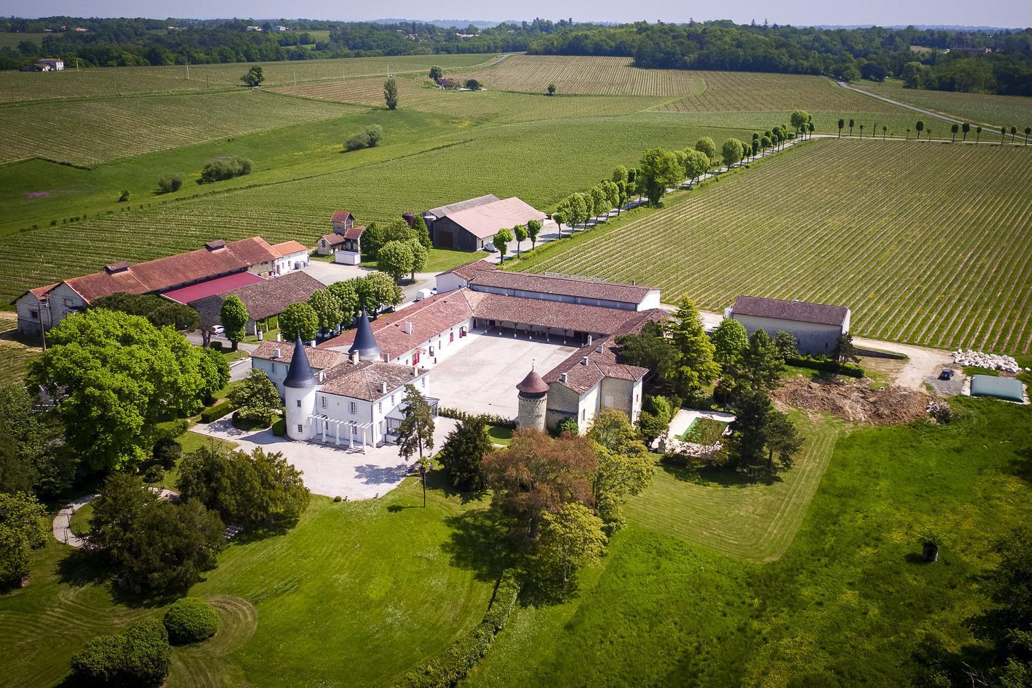 Chambres D'Hotes Du Chateau De Seguin Lignan-de-Bordeaux Eksteriør bilde